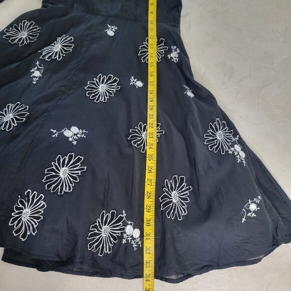 Anthropologie Odille Archival Collection: Daisy Dress Cotton Size 10 tulle skirt - Picture 9 of 16